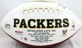 Antonio Freeman Autographed Green Bay Packers Logo Football-Beckett W Hologram