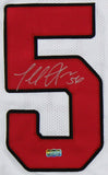 Terrell Suggs Signed Arizona Custom Red Jersey