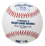 Zack Wheeler Philadelphia Phillies Signed Official MLB Baseball PSA