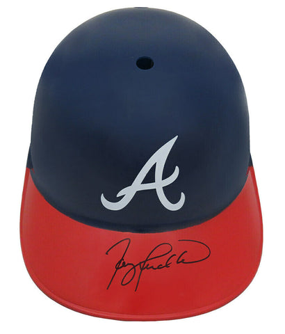 Terry Pendleton Signed Atlanta Braves Replica Batting Helmet - (SCHWARTZ COA)