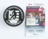 Cammi Granato Signed Team USA Logo Hockey Puck Inscribed "The Moms" (JSA COA)