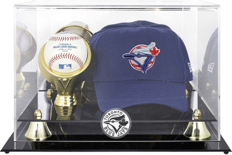 Blue Jays Acrylic Cap and Baseball Logo Display Case - Fanatics