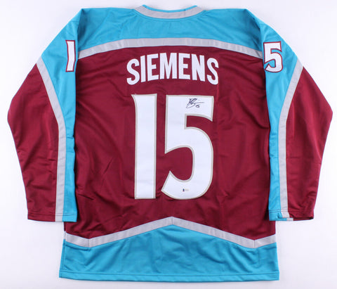 Duncan Siemens Signed Avalanche Jersey (Beckett) 11th Overall pick 2011 Draft