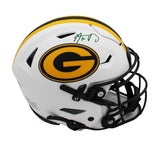 Aaron Rodgers Signed Green Bay Packers Speed Flex Authentic Lunar NFL Helmet