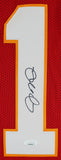 Joe Montana Authentic Signed Red Pro Style Jersey Autographed JSA
