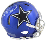 Cowboys Deion Sanders "HOF 2011" Signed Flash F/S Speed Proline Helmet BAS Wit