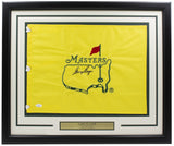 Gary Player Signed Framed Masters Golf Flag JSA