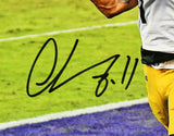 Steelers Chase Claypool Authentic Signed 16x20 Vs Ravens Photo BAS Witnessed