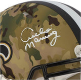 Archie Manning New Orleans Saints Signed CAMO Alternate Helmet