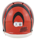 Bengals Joseph Ossai Authentic Signed Speed Mini Helmet BAS Witnessed