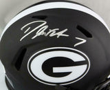 D'Andre Swift Signed Georgia Bulldogs Eclipse Mini Helmet - Beckett W Auth