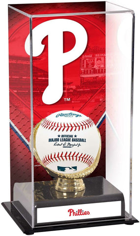 Philadelphia Phillies Sublimated Display Case with Image