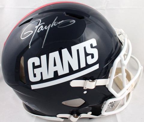Lawrence Taylor Signed Giants 81-99 F/S Speed Authentic Helmet-Beckett W Holo