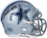 CeeDee Lamb Dallas Cowboys Signed Riddell Speed Mini Helmet