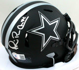 Michael Irvin Autographed Cowboys Eclipse Speed Mini Helmet- Beckett W Holo