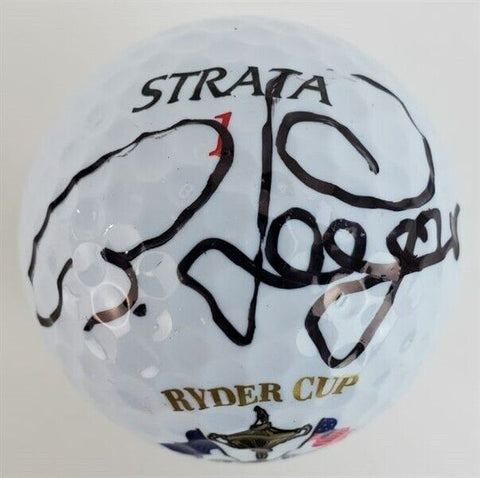 Bernhard Langer Signed Strata Ryder Cup Golf Ball (JSA COA) 2xMasters Champion