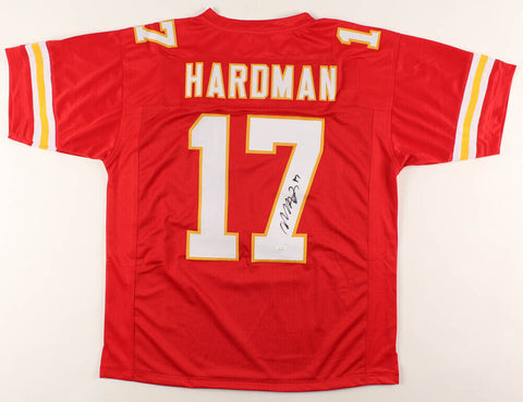 Mecole Hardman Signed Kansas City Chiefs Jersey (JSA COA)Super Bowl LIV Champion
