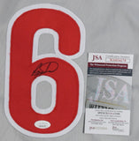 Ryan Howard Signed Philadelphia Phillies Jersey (JSA COA) 2006 NL M.V.P 1st Base