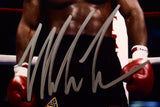 Mike Tyson Autographed 8x10 In Ring Photo - Beckett W Hologram *Silver