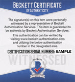 Jeremy Roenick Signed Blackhawks Logo Hockey Puck Insc "9x All Star" Beckett COA