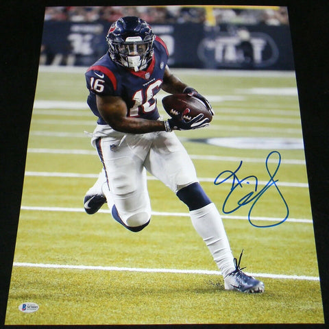 KEKE COUTEE AUTOGRAPHED SIGNED HOUSTON TEXANS 16x20 PHOTO BECKETT