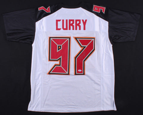 Vinny Curry Signed Tampa Bay Buccaneers Jersey (PSA COA) Super Bowl LII Champion