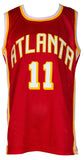 Trae Young Atlanta Signed Custom Red Basketball Jersey JSA