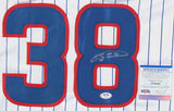 Carlos Zambrano Signed Chicago Cubs Jersey (PSA COA) Pitched No Hitter 9/14/2008