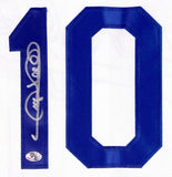 Gary Sheffield Signed Dodgers Jersey (Sheffield Hologram) 500 Home Run Club