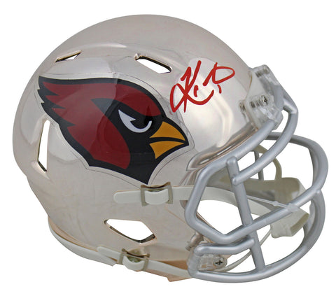 Cardinals Kyler Murray Authentic Signed Chrome Speed Mini Helmet BAS Witnessed
