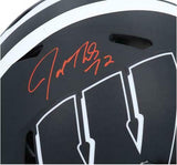 Joe Thomas Wisconsin Badgers Signed Eclipse Alternate Authentic Helmet