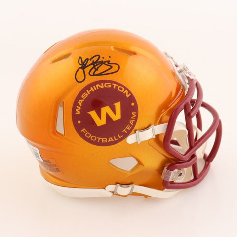 John Riggins Signed Washington Redskin Mini Helmet (Beckett) Super Bowl XVII MVP