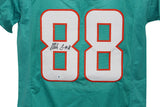 Mike Gesicki Autographed/Signed Pro Style Teal XL Jersey BAS 33198