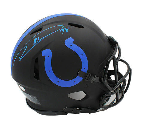 Robert Mathis Signed Indianapolis Colts Speed Authentic Eclipse NFL Helmet