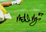 Michael Mayer Autographed Notre Dame 8X10 Tackled Photo- Beckett W Hologram
