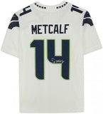 Framed DK Metcalf Seattle Seahawks Autographed White Nike Limited Jersey
