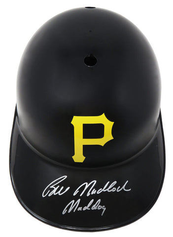 Bill Madlock Signed Pittsburgh Pirates Replica Batting Helmet w/Mad Dog - SS