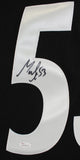 Maurkice Pouncey Authentic Signed Black Pro Style Jersey Autographed JSA Witness