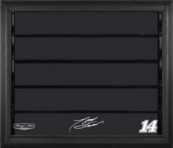 Tony Stewart #14 Stewart-Haas Racing 10 Car Display Case w/Black Frame