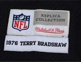 FRMD Terry Bradshaw Steelers Signed Mitchell & Ness Throwbackk Jersey "HOF 89"