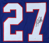 Rodney Hampton Signed New York Giants Jersey (JSA COA) Super Bowl XXV Champion