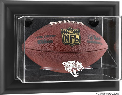 Jacksonville Jaguars Black Framed Wall-Mountable Football Case - Fanatics