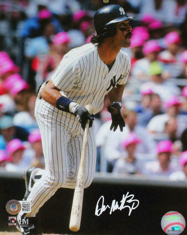 Don Mattingly Autographed NY Yankees 8x10 P/S Jersey-Beckett W Hologram *White