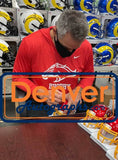 Kurt Warner Autographed Arizona Cardinals Flash Mini Helmet Beckett 36323