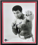 Muhammad Ali Autographed Signed Framed 8x10 Photo Beckett BAS #AB72674