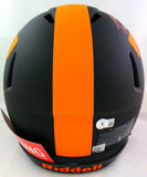 Jason Witten Signed Tennessee Authentic Eclipse FS Helmet- Beckett W *Orange