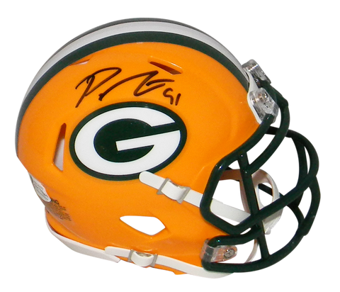 PRESTON SMITH SIGNED AUTOGRAPHED GREEN BAY PACKERS SPEED MINI HELMET BECKETT