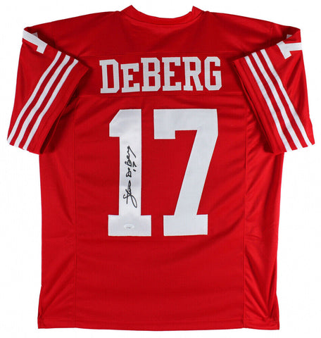 Steve DeBerg Signed San Francisco 49ers Jersey (JSA) Over 34,000 Passing Yards