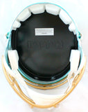 Fred Taylor Autographed Jaguars F/S Flash Speed Helmet-Beckett W Hologram *White