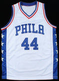 Rick Mahorn Signed Philadelphia 76ers Jersey (Beckett COA) 1989 NBA Champion